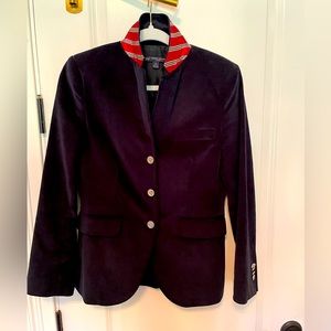 346 Brooks Brothers corduroy jacket with metal button detail
